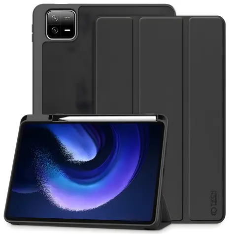 Tech-Protect SC Pen černá / Pouzdro / Xiaomi Pad 6, 6 Pro / se schránkou na stylus