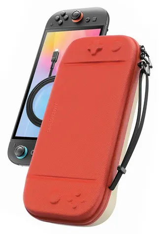 AmazingThing PlayShield EDC červená / Ochranné pouzdro / Nintendo Switch 2