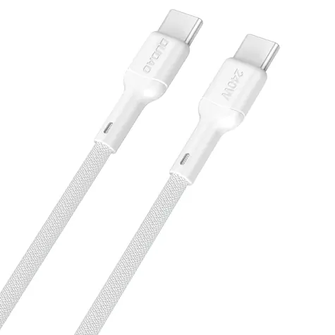 Dudao L9C Max bílá / Datový kabel / USB-C / USB-C / 240W / 2 m