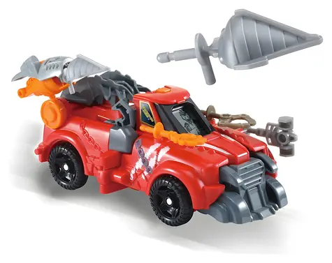 VTECH Dinosaurus Switch & Go Dinos Fighter Velociraptor / 3 v 1 transformace na vozidlo / Zvuky a světla / od 3 let