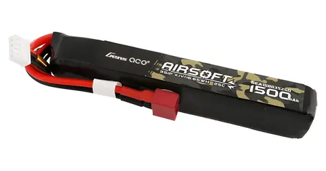 Gens ace 1500mAh 11,1V 3S1P / LiPo baterie pro airsoft / 25C / T-konektor