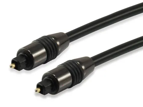 Equip Toslink černá / Optický audio kabel / Toslink - Toslink / 3 m / pozlacené konektory