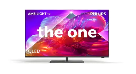55" Philips 55PQS9001/12 šedá / Televizor / QLED / 4K UHD / Ambilight / 120Hz / Titan OS