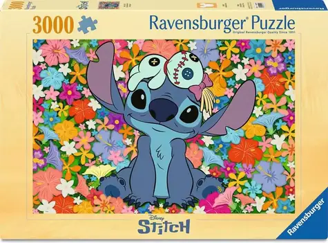RAVENSBURGER Puzzle Stitch / 3000 dílků / 121x80 cm