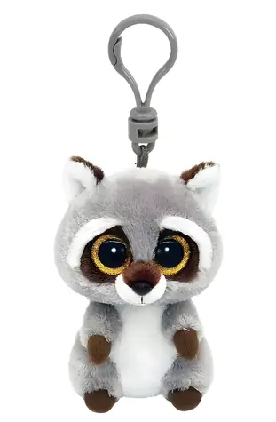 TY Plyšový mýval OAKIE šedý / 8,5 cm