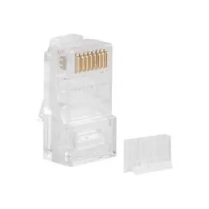Lanberg RJ45 CAT6 (PLU-6000) / Konektor / 100 ks / UTP / 8P8C / průchozí