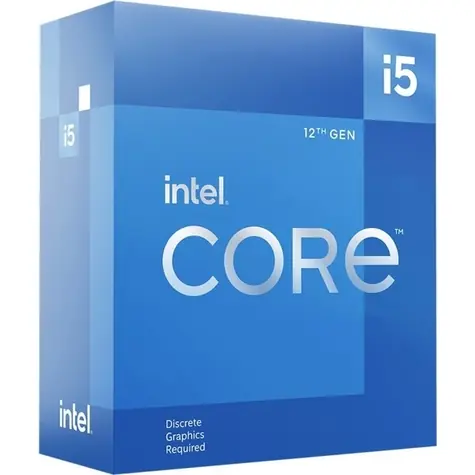 Intel Core i5-12400F / Procesor / 2,5GHz, TB 4,4GHz / 6C12T / 18MB cache / LGA1700 / 65W / BOX s chladičem