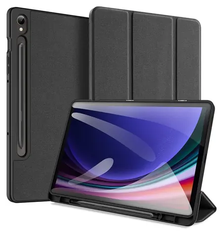 Dux Ducis Domo černá / Flipové pouzdro pro Samsung Galaxy Tab S9 / Funkce automatického uspání