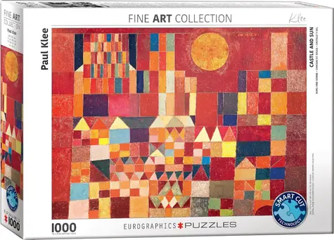 EUROGRAPHICS Puzzle Hrad a slunce / 1000 dílků / 68 x 48 cm