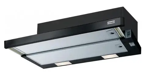 Franke Smart FTC 632L BK černá / Odsavač par / výsuvný / šířka 60 cm / 310 m3/h