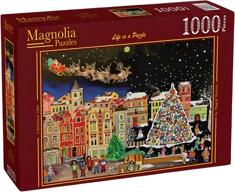 MAGNOLIA Puzzle Vánoční čas / 1000 dílků / 68 x 48 cm