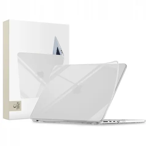Tech-Protect Softshell transparentní / Pouzdro / Apple MacBook Pro 14" / 2021-2026