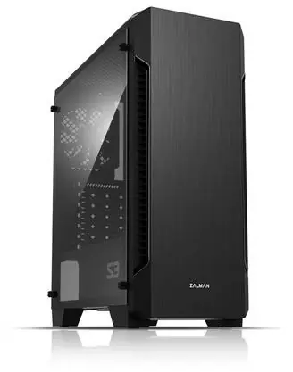 Zalman S3 černá / Skříň / ATX / Tvrzené sklo / bez zdroje / USB 3.2 Gen2 Type-A