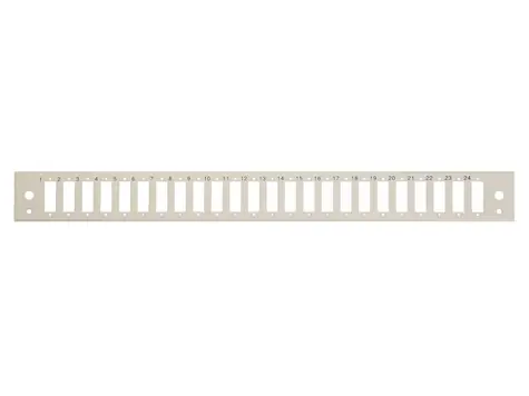 Equip Patchpanel 24x SC-Duplex světle šedý / Patch panel / Optický / 1U / 19" / ocel