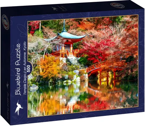 BLUEBIRD Puzzle Chrám Daigodži na podzim, Kjótó / 500 dílků