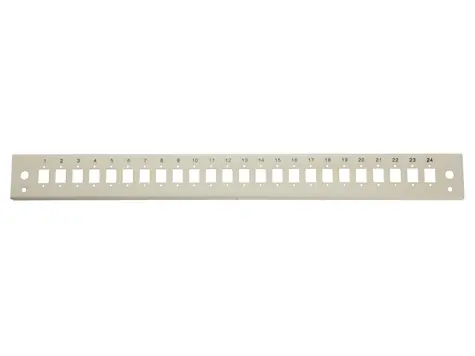 Equip Patchpanel 24x LC-Duplex, SC-Simplex šedá / Patch panel / Optický / 1U / 19"