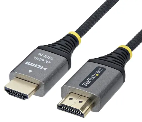 StarTech HDMI 2.0 černá / Kabel / 1 m / 4K 60Hz / HDR10 / Dolby Vision