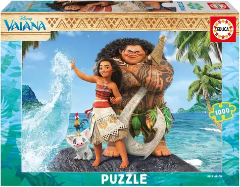 EDUCA Puzzle Odvážná Vaiana / 1000 dílků