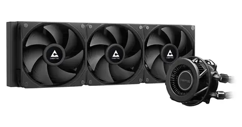Chieftec CLC-360-VRM-BLK černá / Vodní chlazení CPU / 360 mm / 3x 120 mm / VRM ventilátor / AMD + Intel