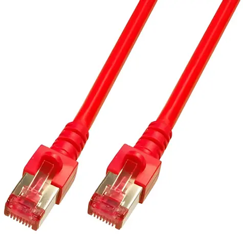 EFB červená / Patch kabel / Cat6 S/FTP / 2 m / RJ-45