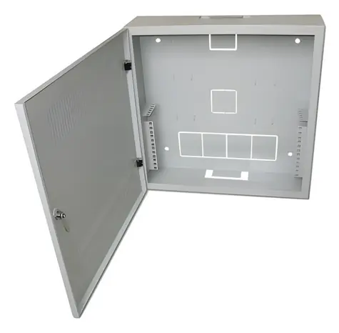 XtendLan šedá / Nástěnný rozvaděč / 2U+4U / 540×150×550 mm / perforované dveře