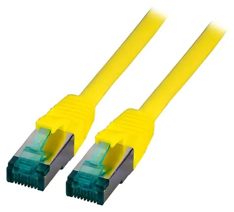 EFB Patch kabel Cat6A S/FTP žlutá / Patch kabel / RJ-45 / 3 m / LSZH