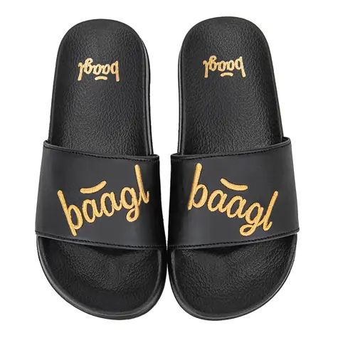 BAAGL Pantofle Logo Gold / vel. 39