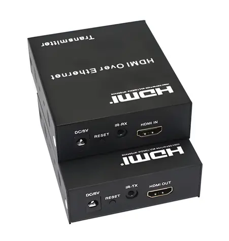 PremiumCord HDMI extender na 120m / HDMI extender / over IP / 1 vysílač - více přijímačů