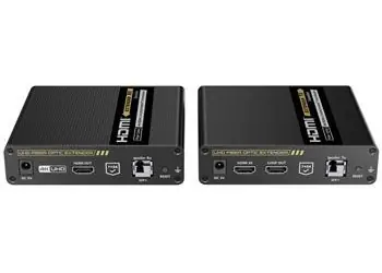 PremiumCord Optický HDMI extender na 40km / HDMI extender / 4K 60Hz / 4:4:4 / HDR / Over IP