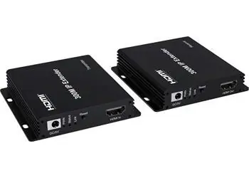 PremiumCord HDMI extender 300 m over IP / HDMI extender / Ethernet / Full HD 1080p