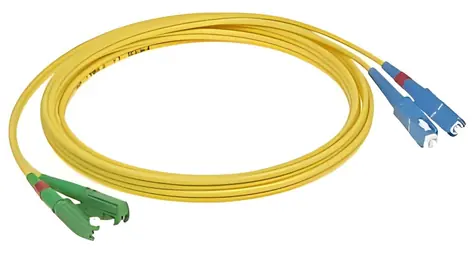 OPTIX E2000/APC-SC / Optický patch cord / 09/125 / G657A / 2 m