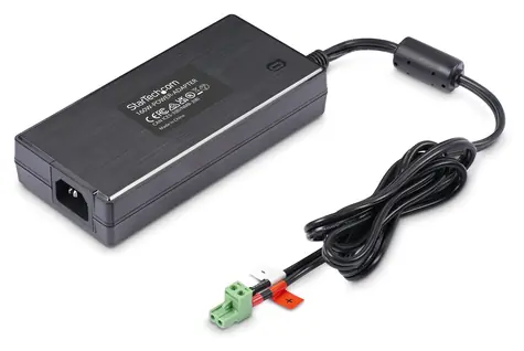 StarTech napájecí adaptér 24V/6,6A černá / Napájecí adaptér / 158 W / pro USB huby StarTech / kabel 1,2 m