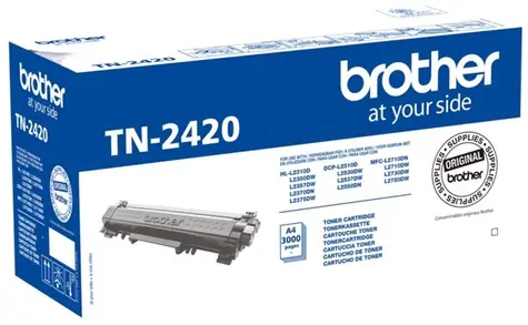 Brother TN-2420 černá / Toner / Originál / DCP-L2530DW, HL-L2375DW, MFC-L2750DW / 3.000 stran