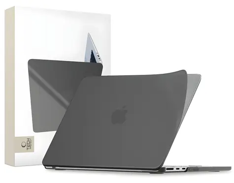 Tech-Protect SmartShell matná černá / Kryt pro MacBook Air 13" / M2-M5 / 2023-2026