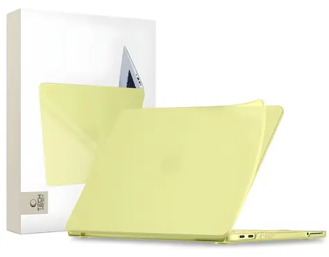 Tech-Protect Softshell matná citronová / Kryt pro notebook / Apple MacBook Neo 13" 2026
