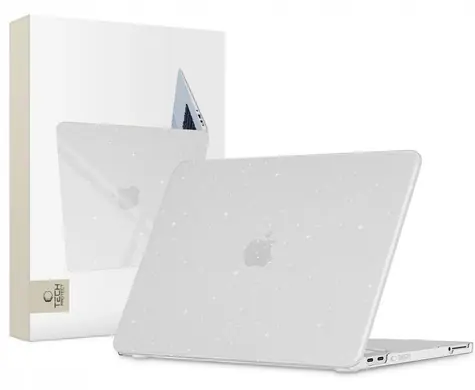 Tech-Protect SmartShell třpytivá čirá / Ochranný kryt / Apple MacBook Neo 13" (2026)