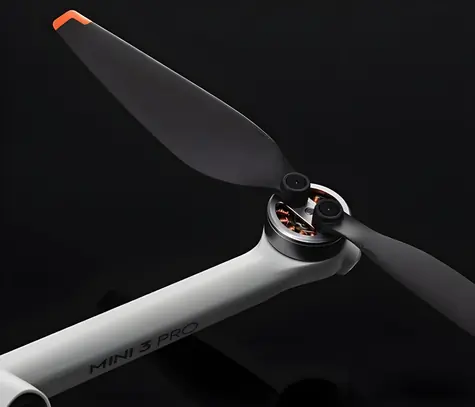 STABLECAM Vrtule pro DJI Mini 3 Pro oranžové / Příslušenství pro dron / 2 páry / 8 ks / 8 g