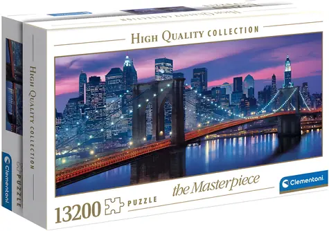 CLEMENTONI Puzzle New York / 13200 dílků / 292,5 x 135 cm