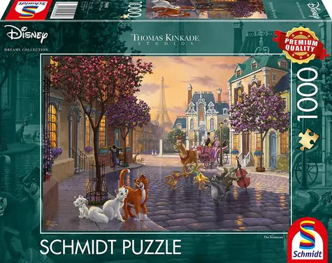 SCHMIDT Puzzle Aristokočky / 1000 dílků / od 12 let