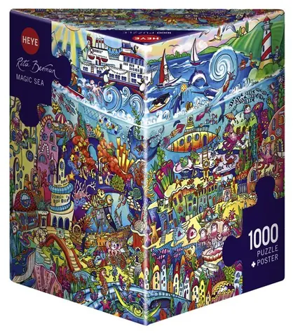 HEYE Puzzle Magické moře / 1000 dílků / 70 x 50 cm