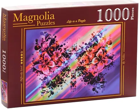 MAGNOLIA Puzzle Motýli / 1000 dílků / 68 x 48 cm