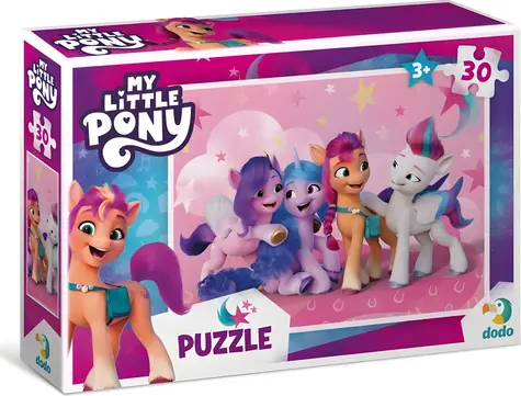 DODO Puzzle My Little Pony: Dobrá parta / 30 dílků / 27 x 20 cm