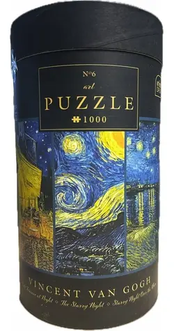 INTERDRUK Puzzle Art 6: Noční koláž / 1000 dílků / 67 x 48 cm