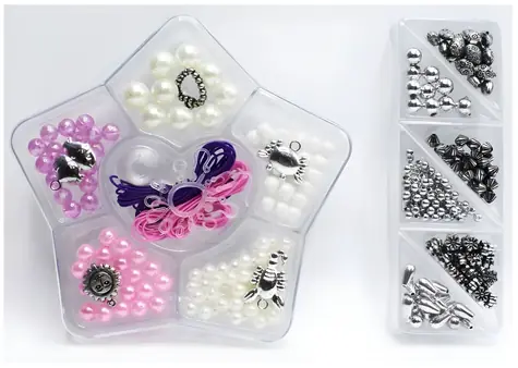 TASIA So Beads Perlové náramky a náhrdelníky / Kreativní sada / korálky a přívěsky / od 5 let