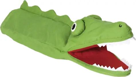 GOKI Maňásek Krokodýl 30 cm / od 4 let