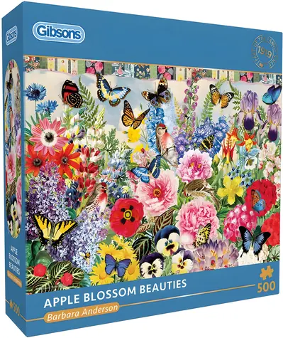 GIBSONS Puzzle Luční květiny / 500 dílků / 49 × 34 cm