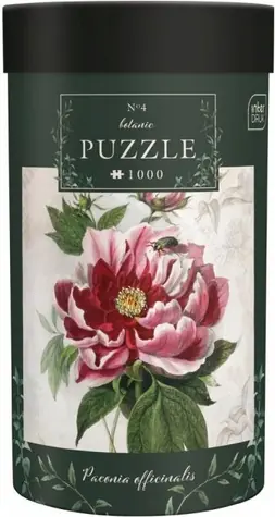 INTERDRUK Puzzle Botanic: Pivoňka / 1000 dílků / rozměr 48 × 67 cm