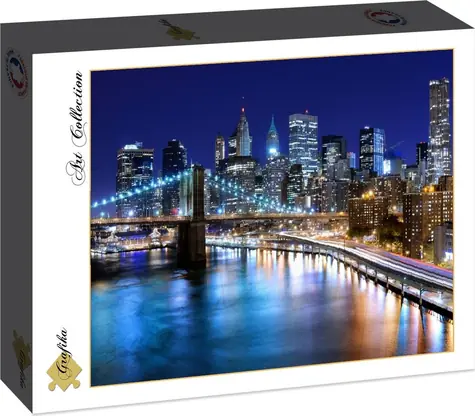 GRAFIKA Puzzle Noční New York, USA / 2000 dílků / 98 x 69 cm