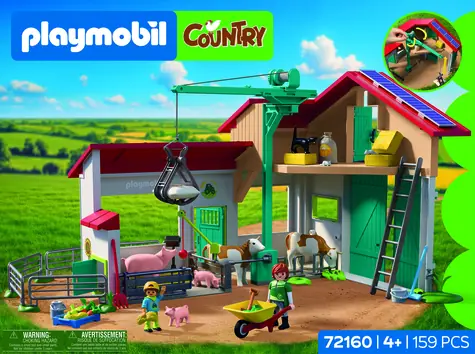 PLAYMOBIL Country 72160 Velká farma / Stavebnice