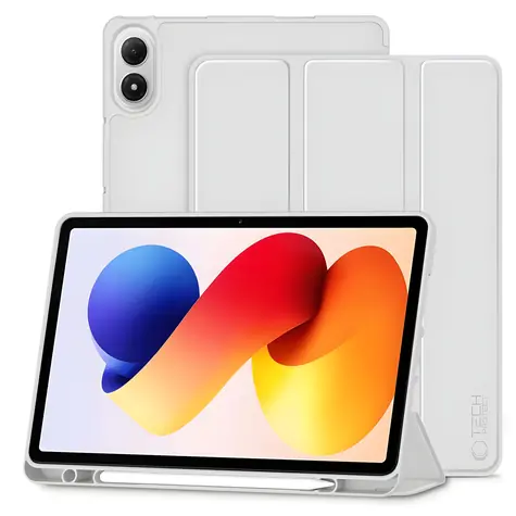 Tech-Protect SmartCase Pen šedé / Pouzdro / Xiaomi Poco Pad M1, Redmi Pad 2 Pro 12.1" / schránka na stylus